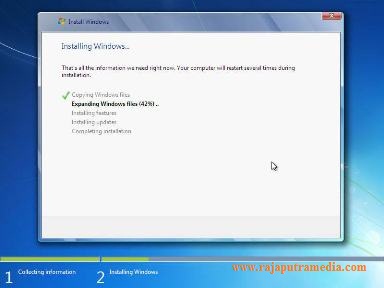 cara install windows 7 ultimate