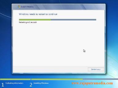 cara install windows 7 ultimate
