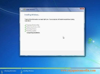 cara install windows 7 ultimate