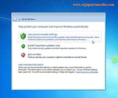 cara install windows 7 ultimate