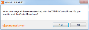 cara instal web server xampp