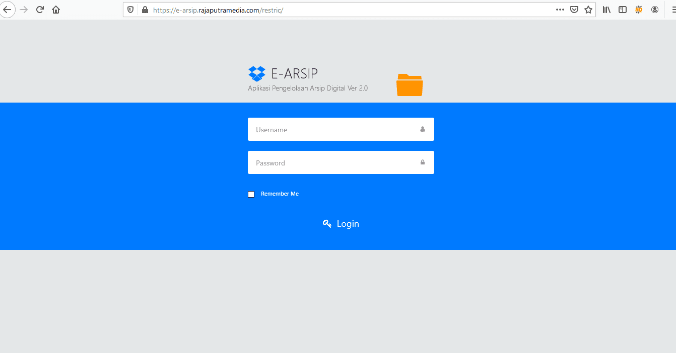 program aplikasi arsip digital berbasis web