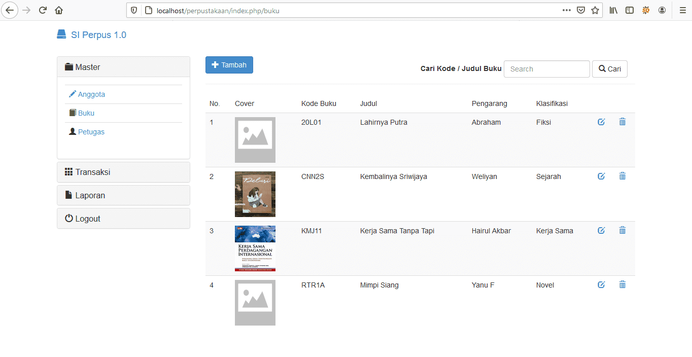 Download Program Aplikasi Perpustakaan Online | Gratis
