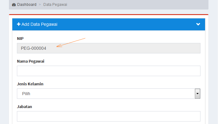 script kode otomatis php mysql