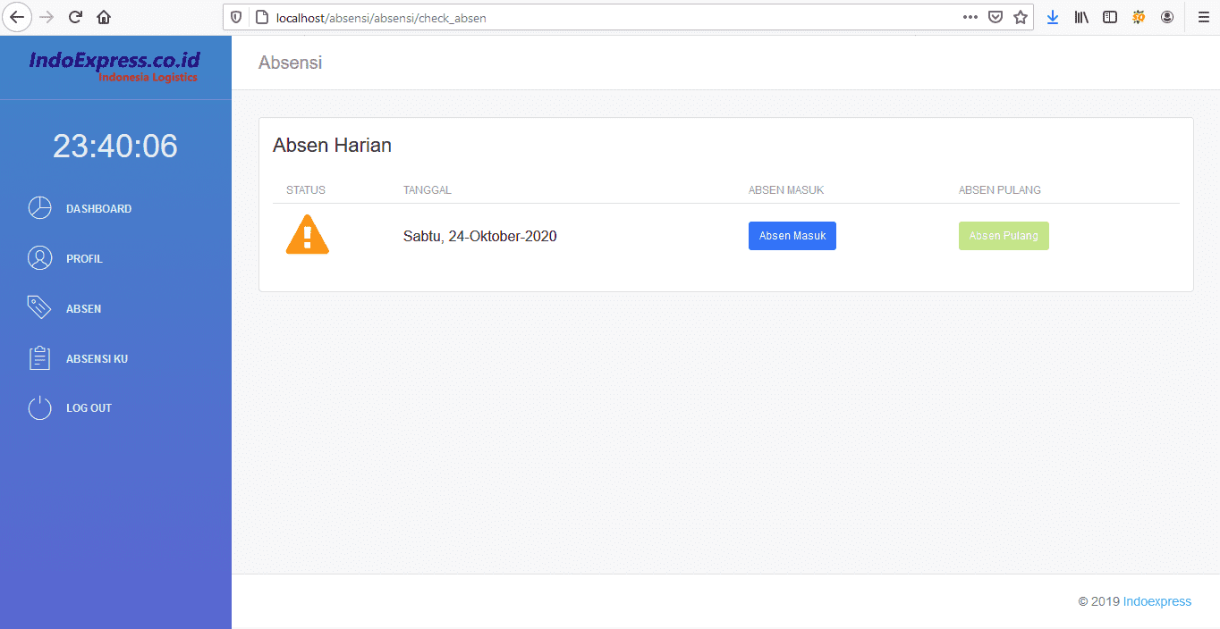 source code aplikasi absensi berbasis web